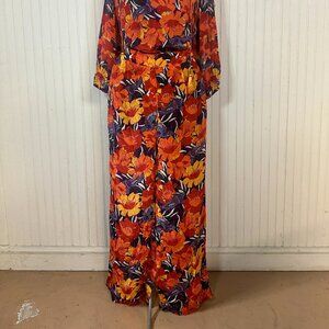 Just Bellina- Floral Set Pants NWT